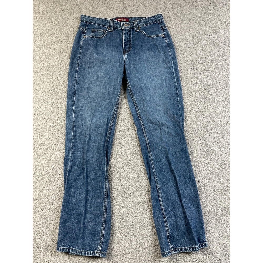 Lee Riveted Ultimate 5 Jeans Sz‎ 8 M  (Actual Meas 30x30) 100% Cotton